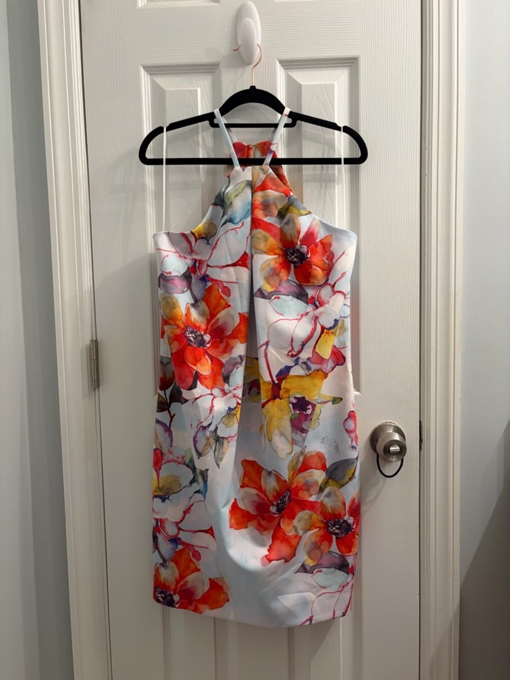 Trina Turk Women’s Chic Floral Halter Mini Summer Dress Size 0 NWT - Picture 4 of 12